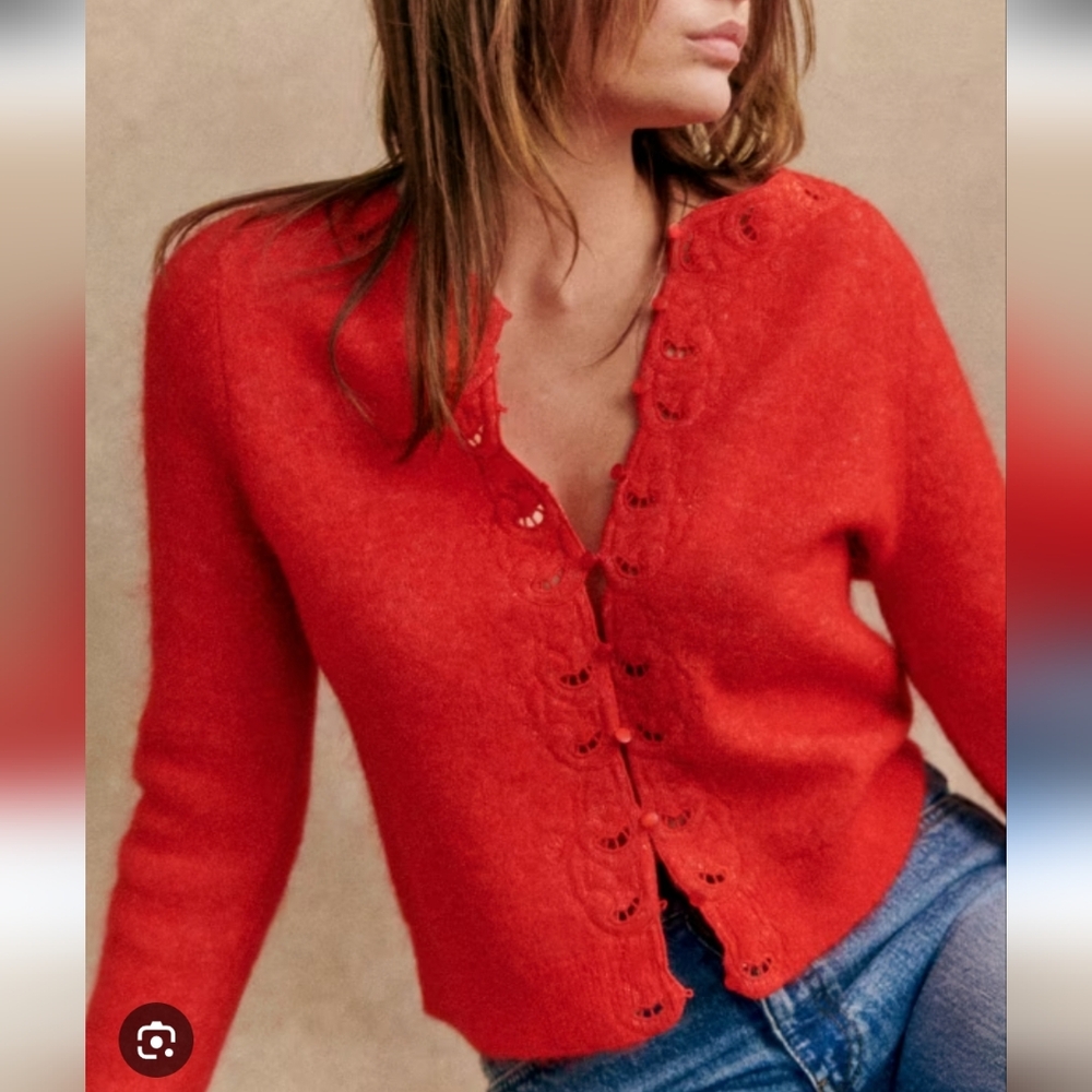 Sezane Yzaline Cardigan - Like New